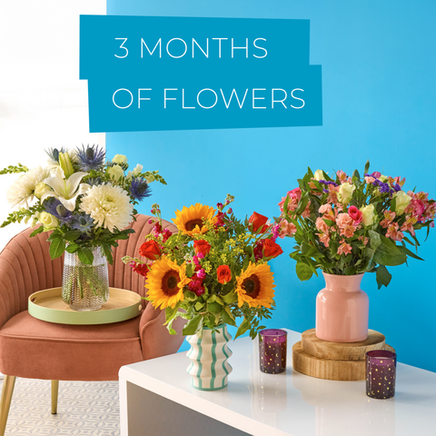 3 Month Flower Subscription