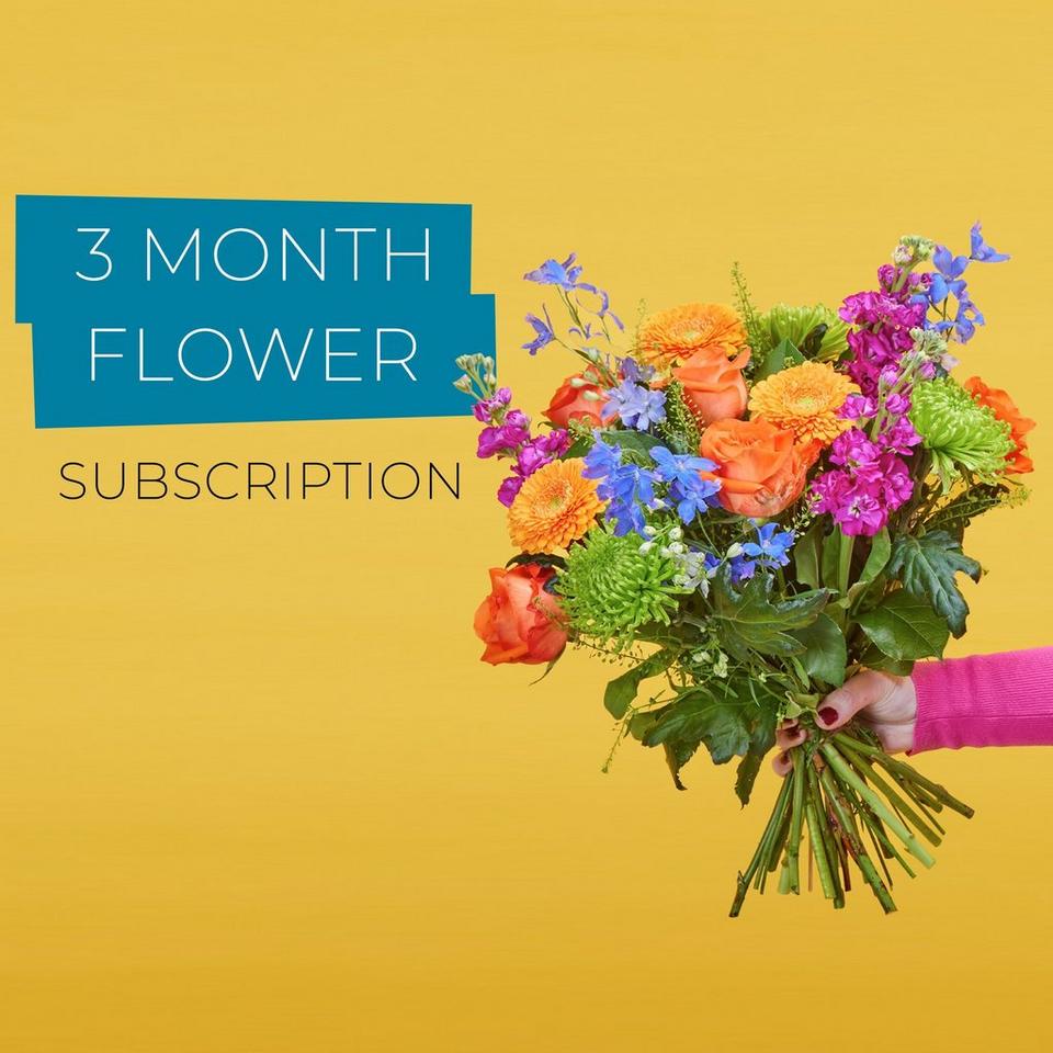 3 Month Flower Subscription