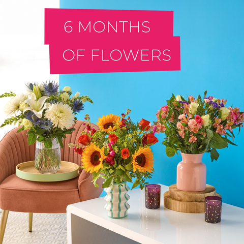 6 Month Flower Subscription