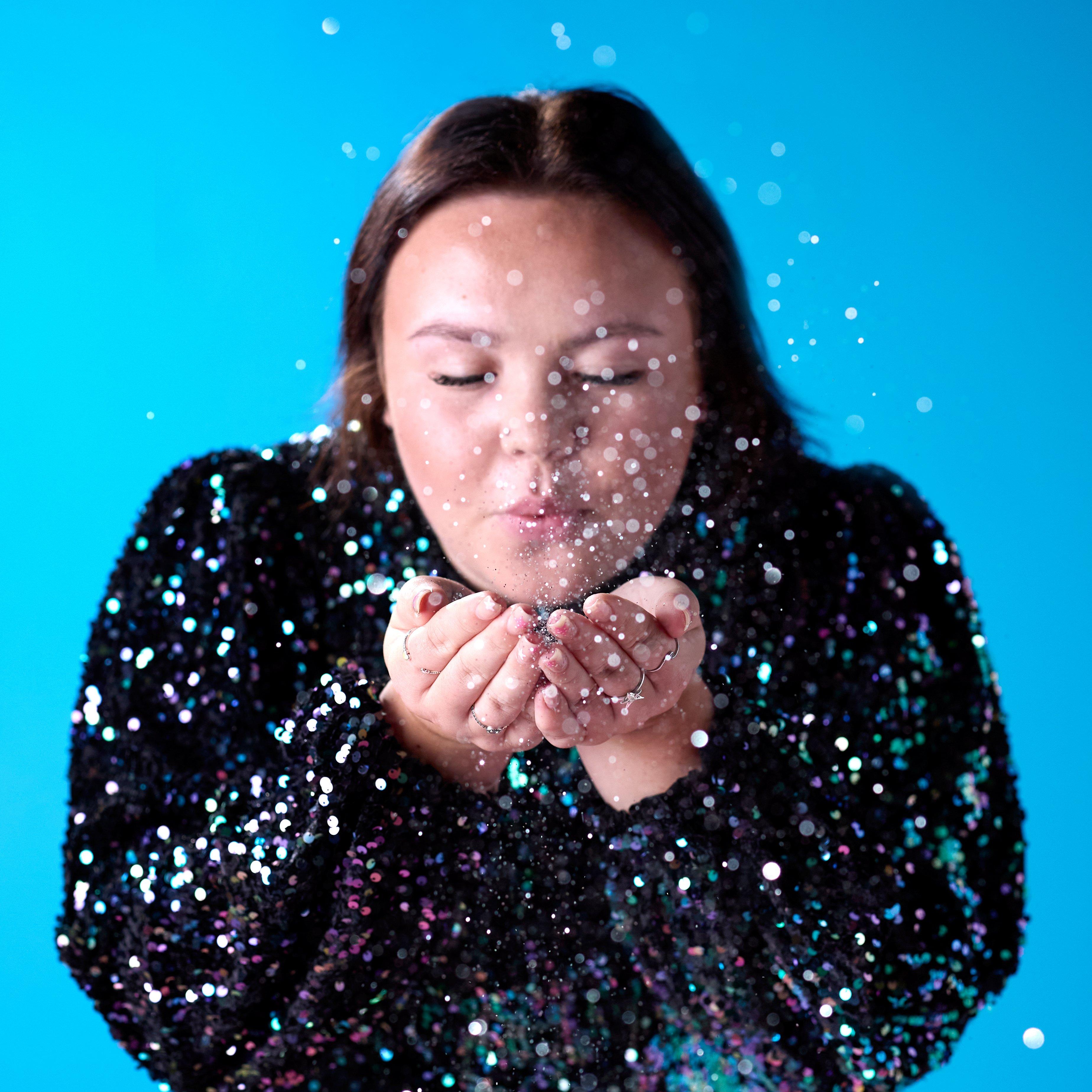 Christmas sparkle - glitter 1x1
