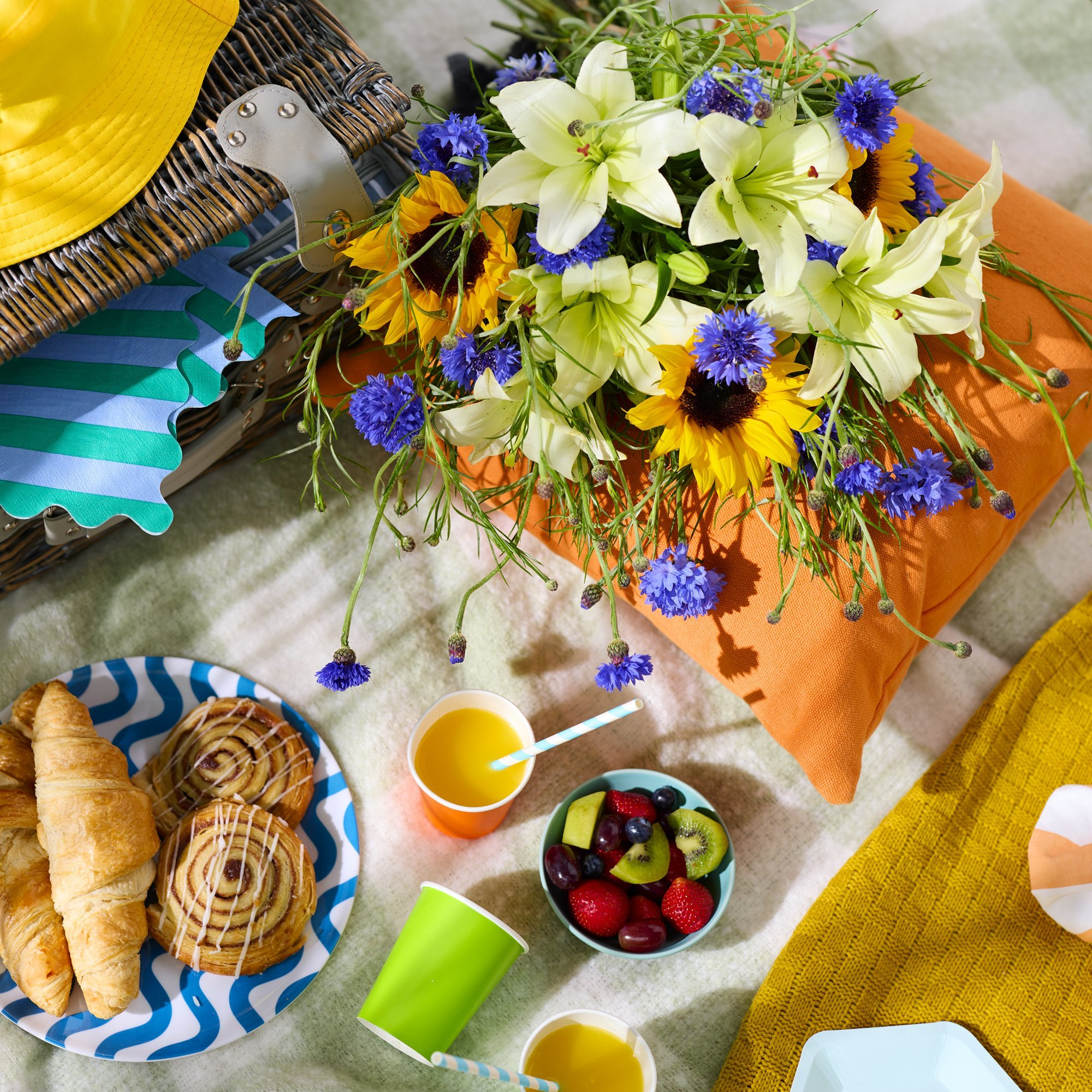 Your blooms will be selected based on the season