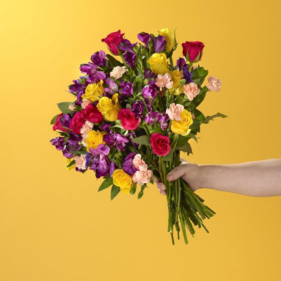 Arrives in bud so they'll enjoy them blooming