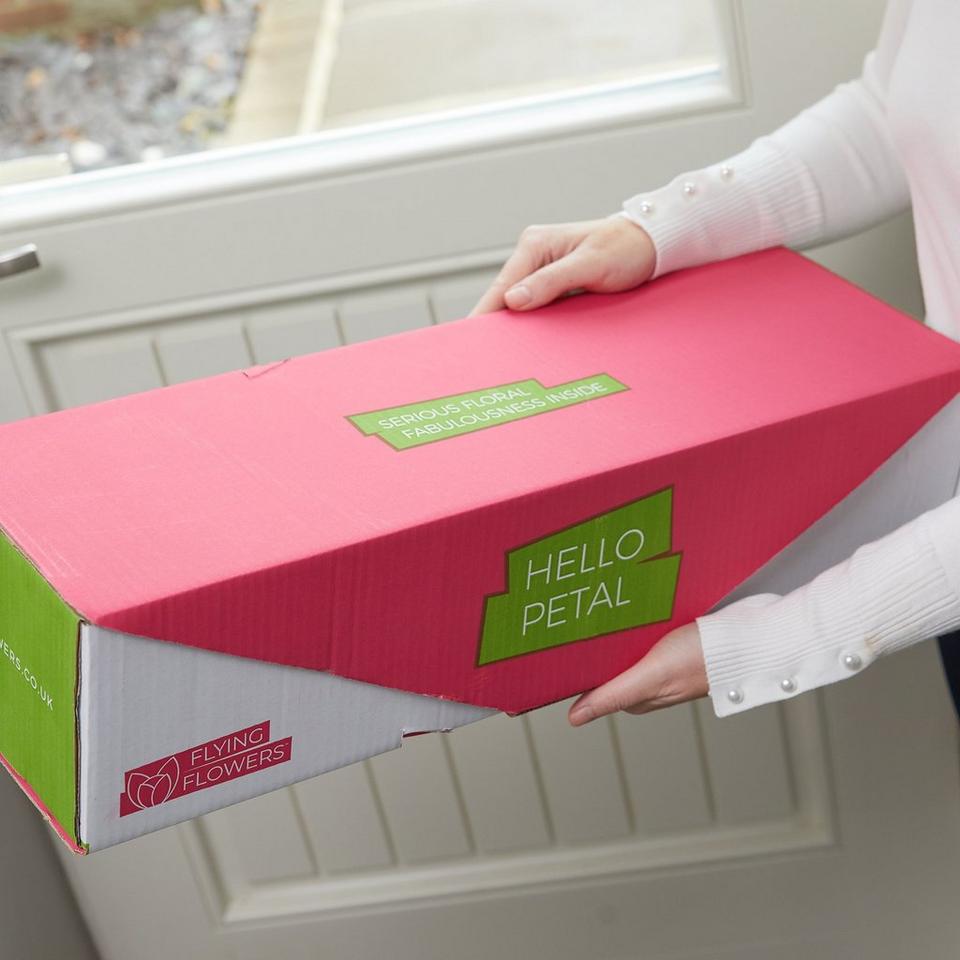 Delivered in a bright and beautiful box