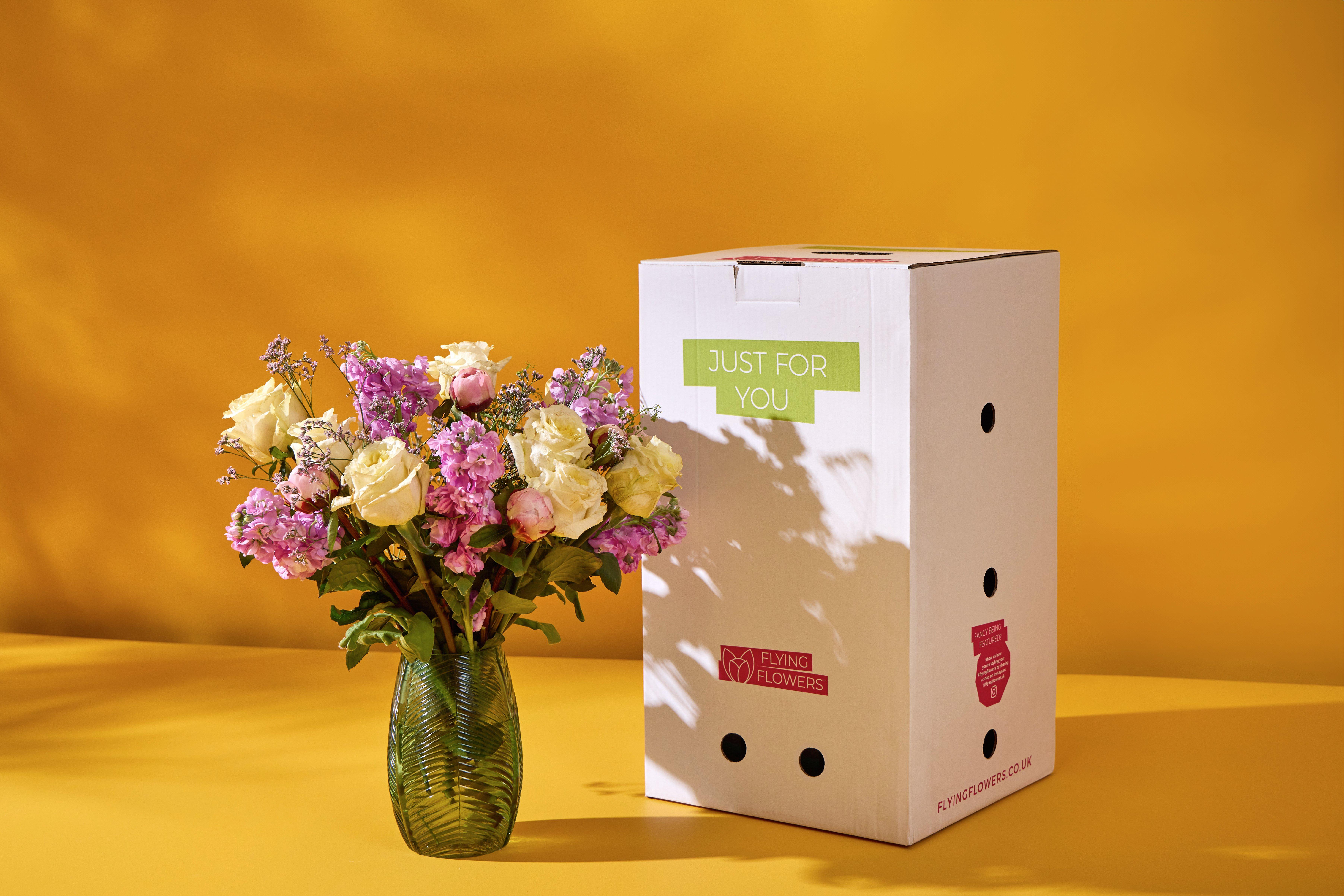 FF Large Packaging - Bouquet in vase
