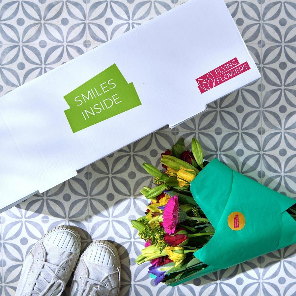 Delivered in a bright and beautiful box