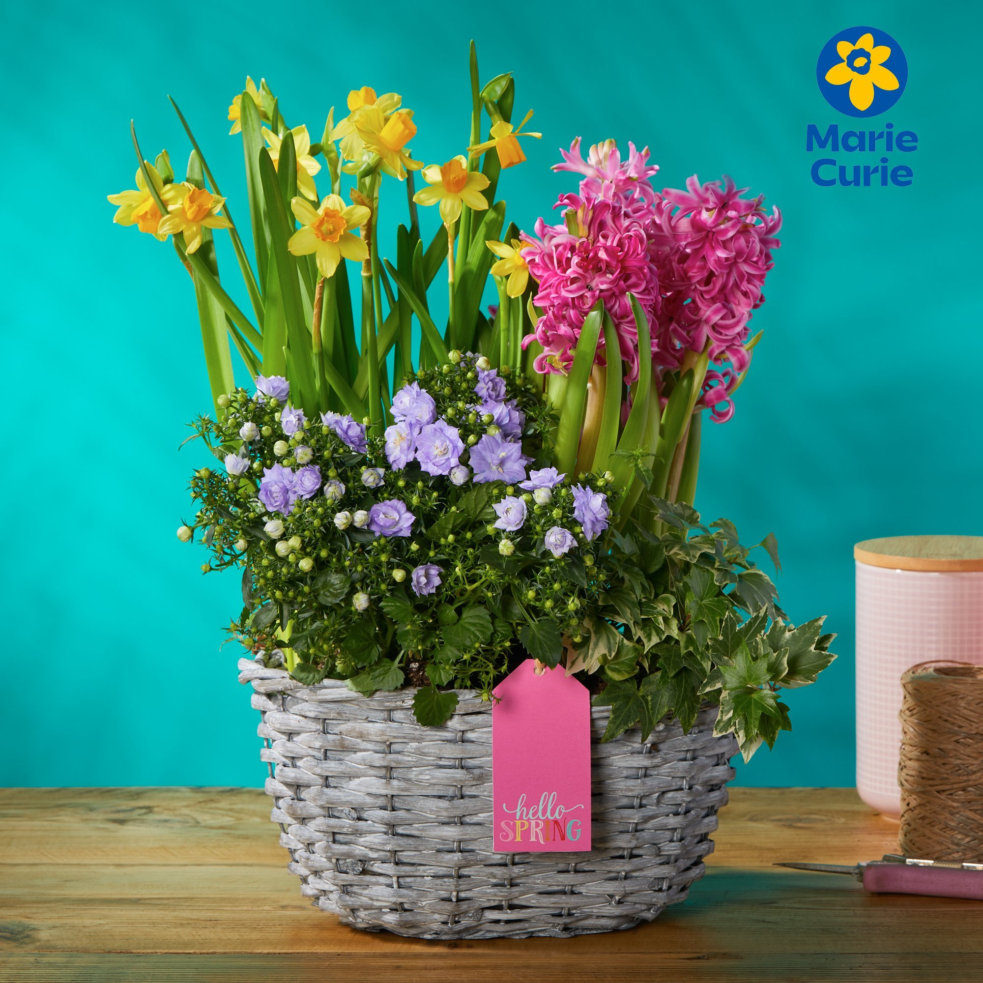 Joyful Spring Basket image