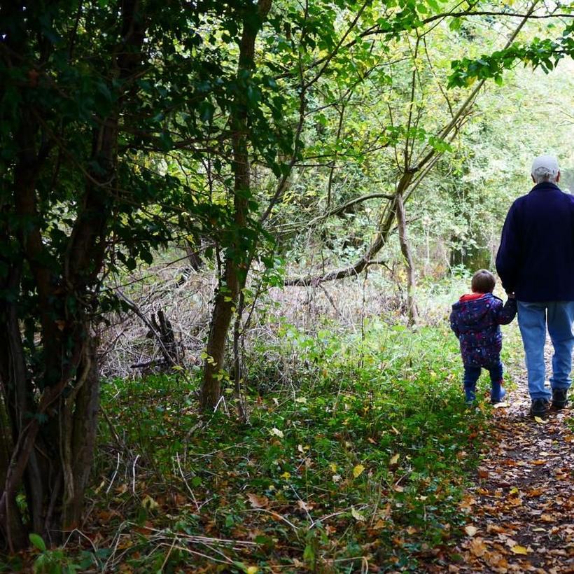 Grandparents Day walk