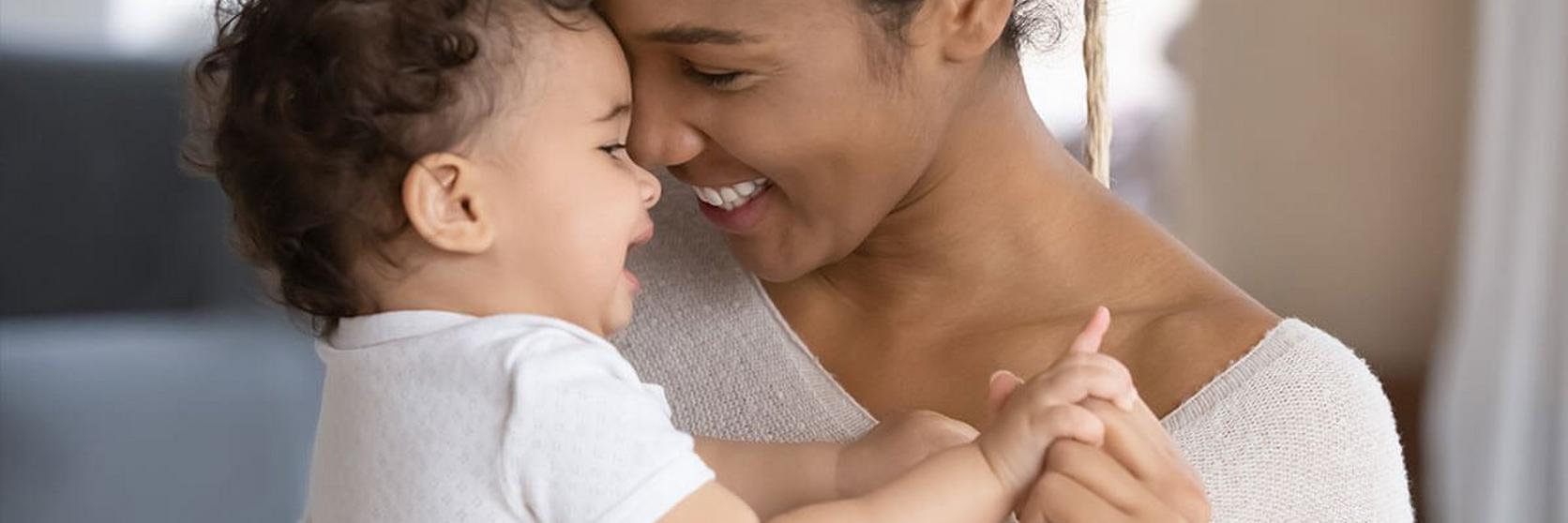 Mother-with-baby-smiling
