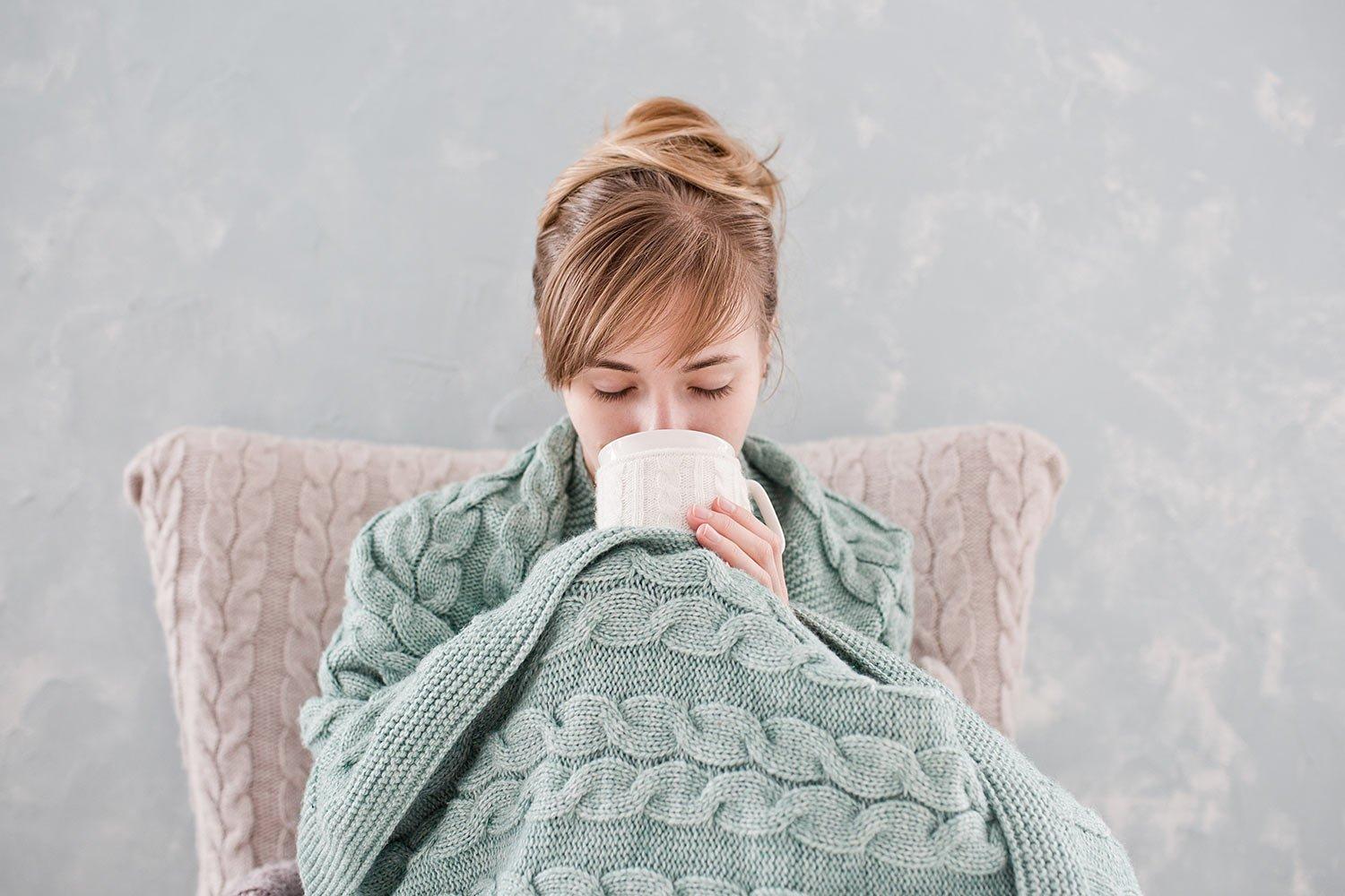 drinking-tea-in-bed-unwell