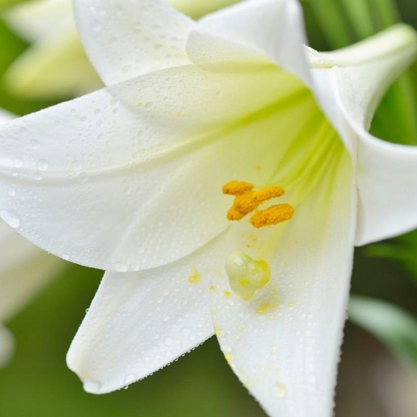 lilies-white-flowers