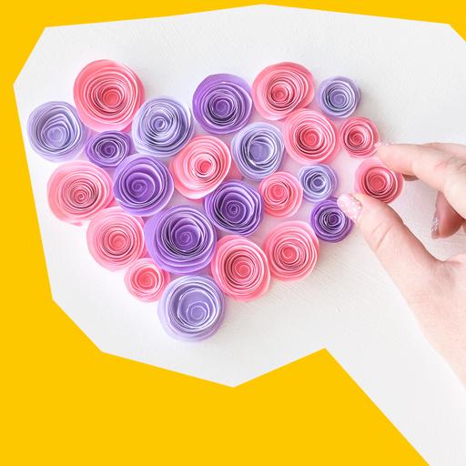 Giant Paper Flowers ~ Construction Paper Crafts for Kids  Paper flowers  craft, Construction paper crafts, Construction paper flowers